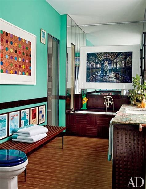 Architectural Digest's 15 Hot Bathroom Colors 2016 Ideas