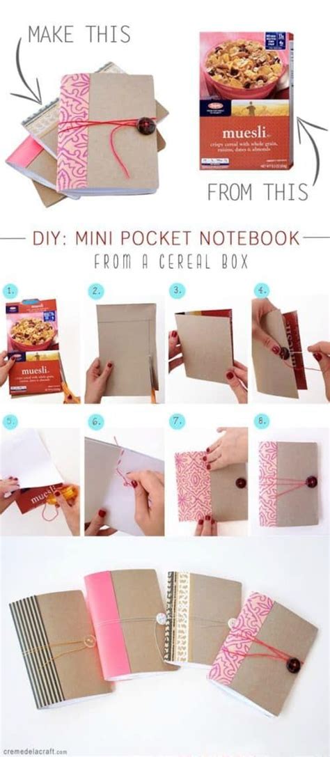 Upcycled Cereal Box Crafts Diy Box Crafts Cereal Box Craft Recycled