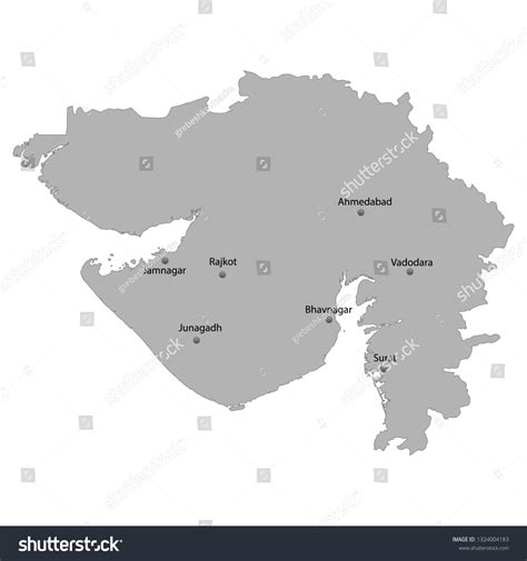 249 Gujarat Districts Map Images, Stock Photos & Vectors | Shutterstock