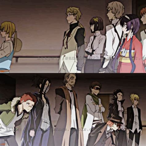 The Armed Detective Agency Vs The Port Mafia Bungou Stray Dogs