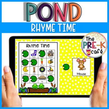 BOOM Cards Rhyme Game Distance Learning Phonological Awareness