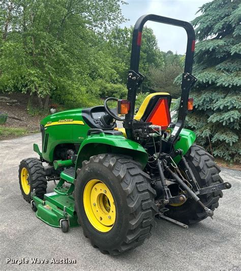 2012 John Deere 3520 MFWD Tractor In Hartford WI Item DR4723 Sold