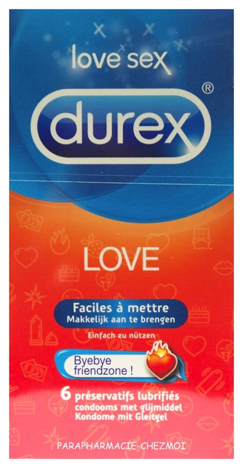 Durex PrÉservatifs Love Parapharmacie Chez Moi