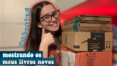 comprei livros mesmo não tendo dinheiro unboxing dos livros que