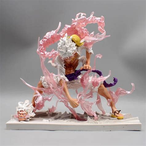 Figura De A O Em Pvc Luffy Gear Nika Cabe As De Uma Pe A Shopee