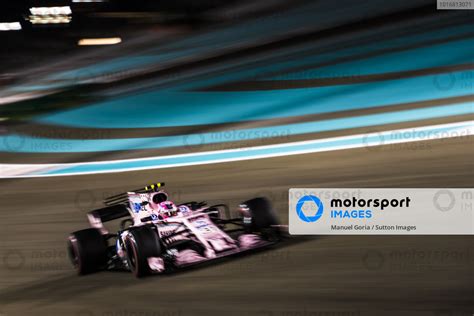 Esteban Ocon FRA Force India VJM10 At Formula One World Championship