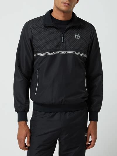 Kup online SERGIO TACCHINI Kurtka treningowa zakładana przez głowę czarny