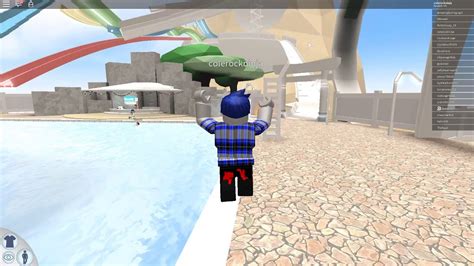 Water Park In Roblox Youtube