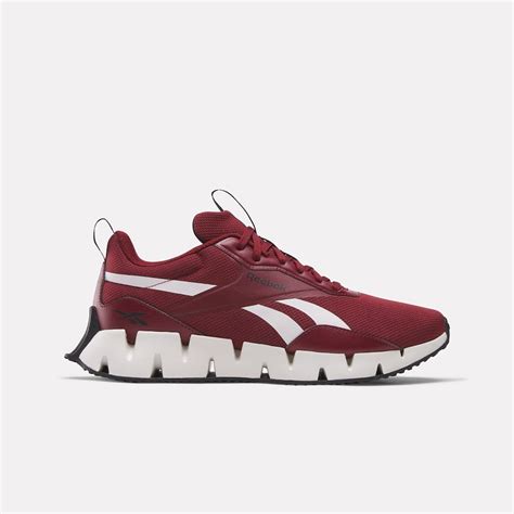 Zig Dynamica Str In Rich Maroonchalkblack Reebok Official Uk