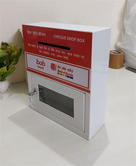 Bank Of Baroda Small Metal Cheque Drop Box At Best Price In New Delhi