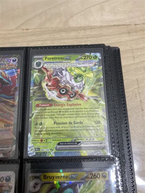 CARTE POKÉMON FORETRESS EX 005 193 EV02 Évolutions à Paldea Fr Neuf EUR