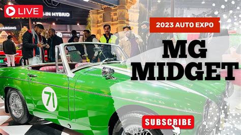 1965 MG Midget Convertible Unveiled At 2023 Auto Expo Walkaround