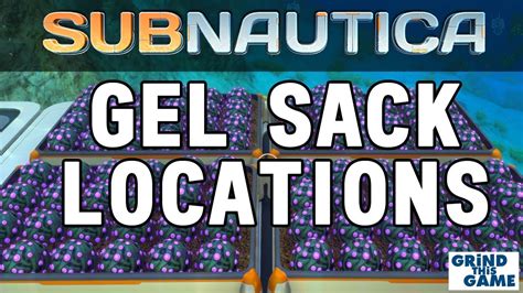 How To Find Gel Sacks In Subnautica 2018 Guide 4k Youtube