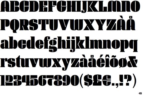 Identifont Manometer Serif