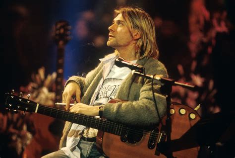 Kurt Cobain Nirvana MTV Unplugged In New York 1993 Kurt Cobain