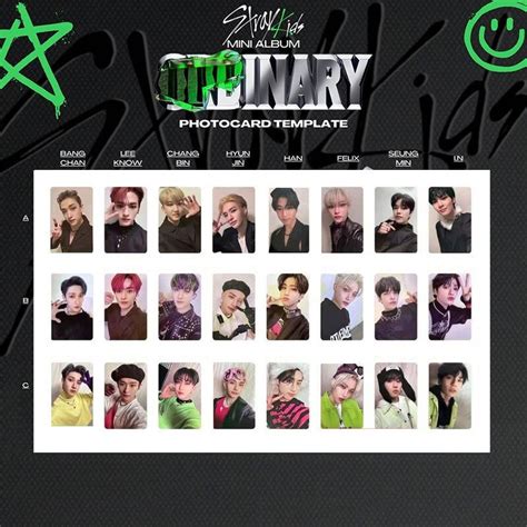 8pcsset Stray Kids Oddinary Photocards Album Etsy