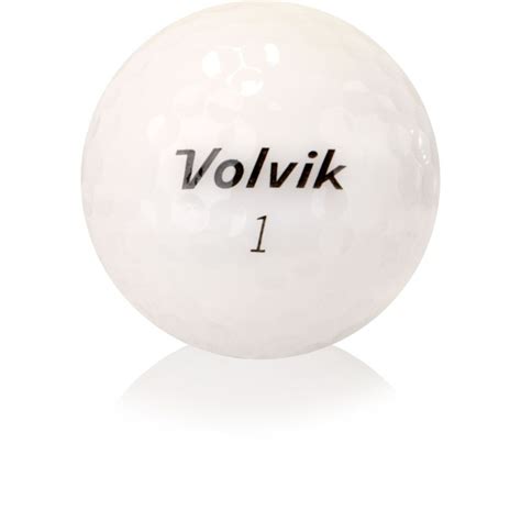 Volvik Crystal White Golf Balls Mecadon