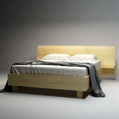 Oakano Infinite Full Solid Oak Queen Size Bed Frame Oak Building