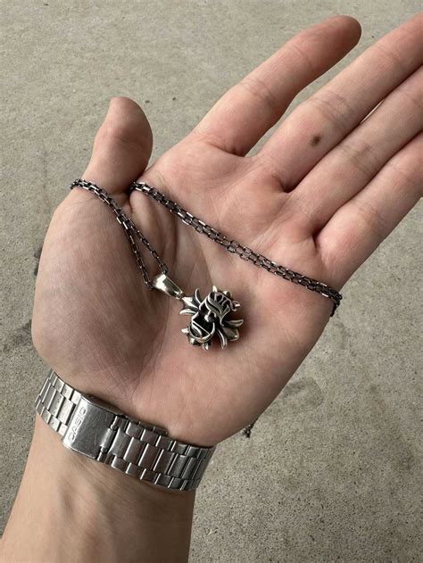 Chrome Hearts Chrome Hearts Ch Plus Pendant Gem