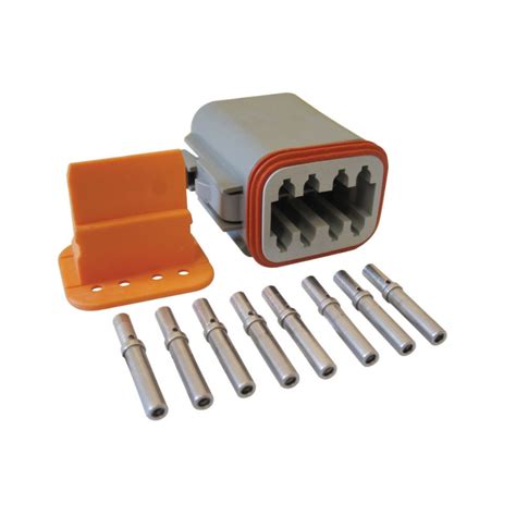 Deutsch Connector Kit 8 Pin Male Lad Auto Electrical And Diesel