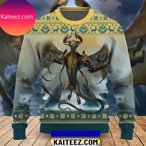 Game Mtg Nicol Bolas The Arisen Wool Ugly Sweater Kaiteez