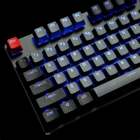 Ymdk Double Shot Dyed Pbt Shine Through Oem Profile Dolch Keycap