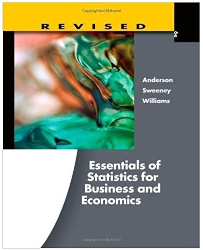 Essentials Of Statistics For Business And Economics Th Edition Pdf