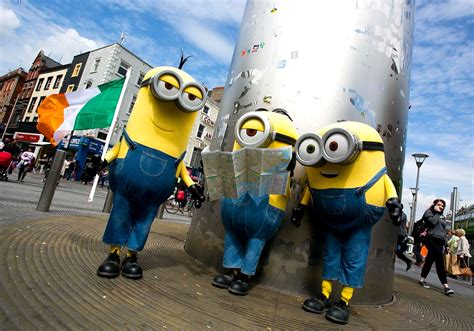 The Minions Invade Dublin Update The Movie Bit