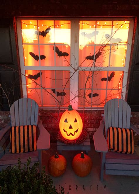 Shes Crafty Halloween Porch Sweet With A Side Of Spooky