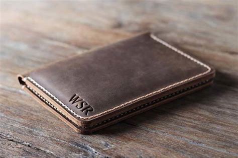 Joojoobs Handmade Customizable Leather Passport Wallet Gadgetsin