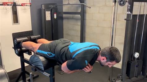 Isometric Back Extension Youtube