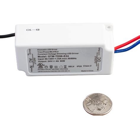 Dimmable LED Driver UL Listed 24v 96w Power Supply 4 Triac Dimming