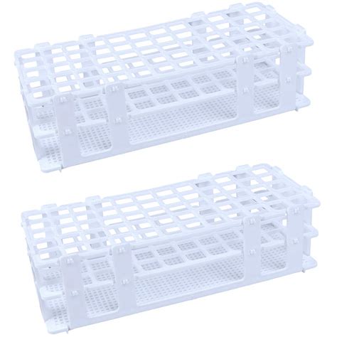 16mm Test Tube Rack Pack Of 2 Buytra Plastic Lab Test Tube Rack