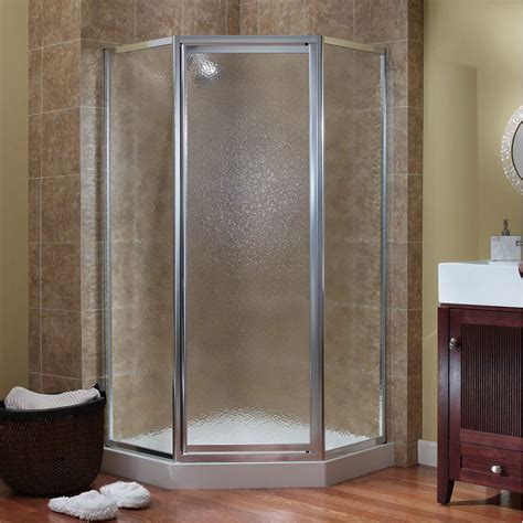 Foremost Tdna0570 Ob Glass 37w X 70h In Obscure Glass Shower Enclosure