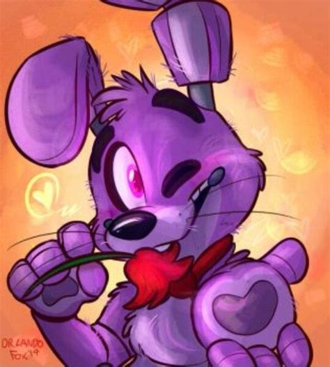 Orlando Foxs Bonnie I Love Their Artwork Fnaf Drawings Fnaf Characters Fnaf Art