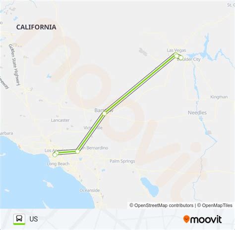 Ruta Flixbus 2030 Horarios Paradas Y Mapas Los Angeles Hope St