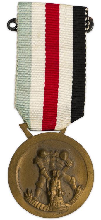 Medaille F R Den Italiensch Deutschen Feldzug In Afrika Original Medal