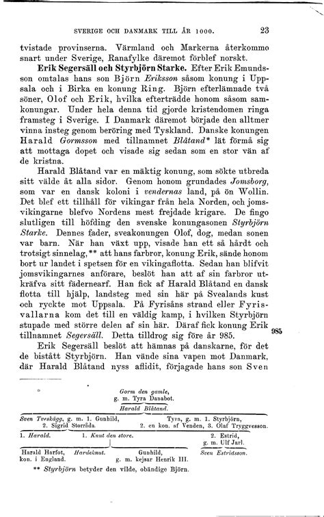 23 Lärobok i fäderneslandets historia samt grunddragen af Norges och