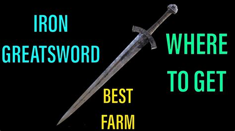 How To Get Iron Greatsword BEST FARM Iron Greatsword Location Elden