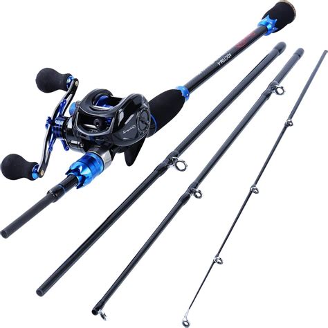 Sougayilang Fishing Rod And Reel Combos Ton Carbon Fiber Fishing