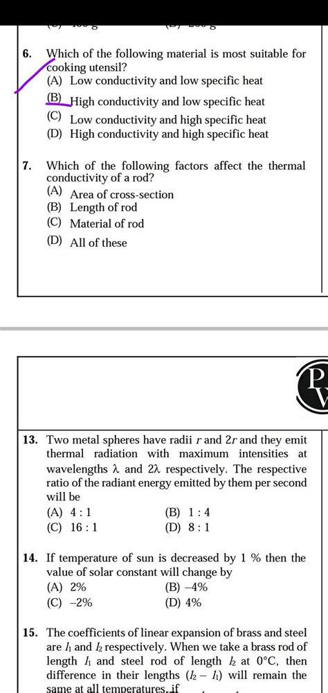 Two Metal Spheres Have Radii R And R And They Emit Thermal Radiation Wit