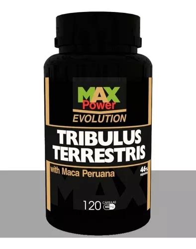 Tribulus Terrestris con maca peruana Max Evolution 120 cápsulas