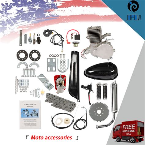 100cc 2 Stroke Bicycle Motor Kit Bike Motorized Petrol Gas Engine Full