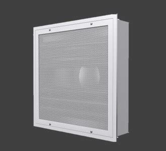 FRFDC Flush Face Radial Flow Diffuser With HEPA Filter Connols Air