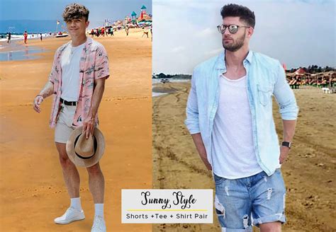 Perfect Beach Outfits For Men Hit The Beach Beat The Heat