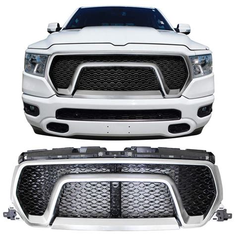 Buy Ikon Motorsports Grille Compatible With Ram