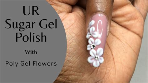 3d Flower Nail Design Born Pretty Gel Polish Youtube