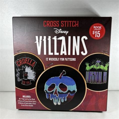 12 Wickedly | New Disney Villains Cross Stitch