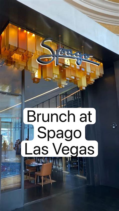 Brunch At Spago Las Vegas At The Bellagio Hotel Las Vegas Breakfast