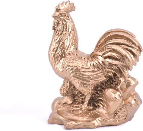 Amazon Brasstar Brass Feng Shui Statue Auspicious Rooster Chicken